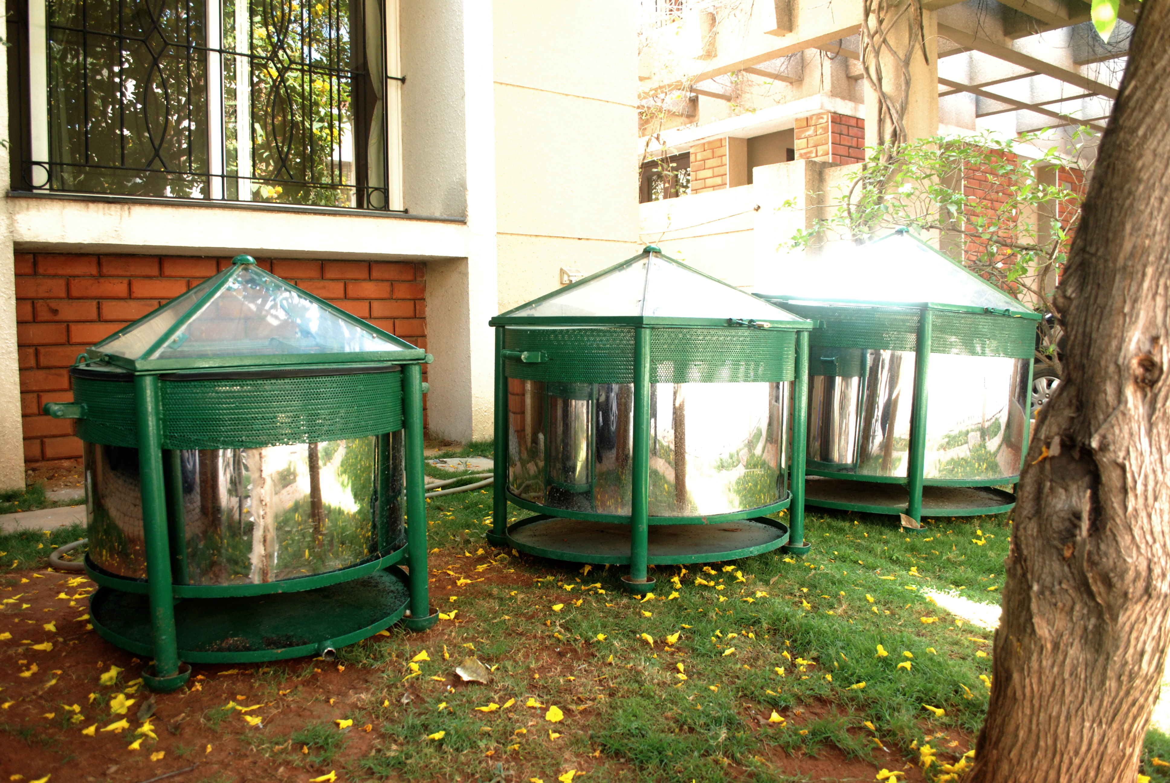 Marigol solar composter from Prudent Eco Systems, Bengaluru.